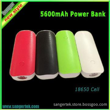 Fashional portable power bank for mobile phone with 18650 battery cell